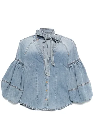 ZIMMERMANN Blusa denim