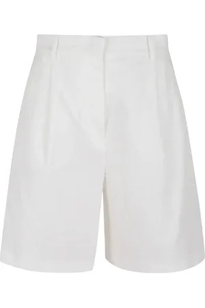Max Mara Shorts sartoriali con pieghe