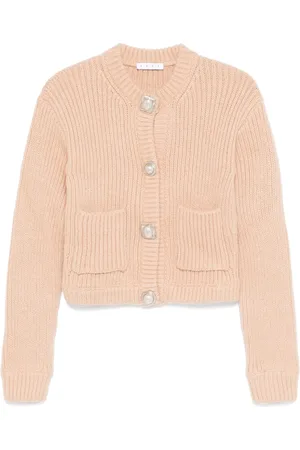 AREA Cardigan con bottoni gioiello