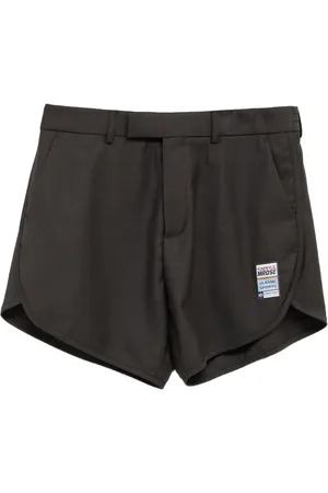 MARTINE ROSE Bermuda con vita elasticizzata