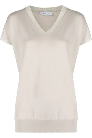 Fabiana Filippi Top con scollo a V