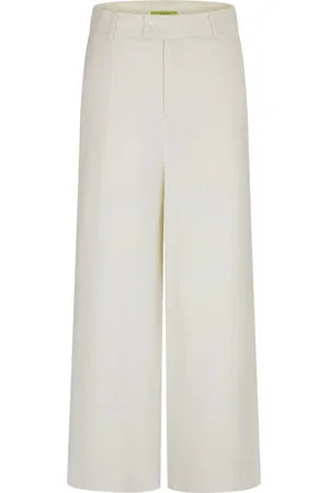 SHANGHAI TANG Pantaloni sartoriali a gamba ampia