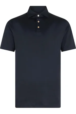 Boglioli Polo in cotone con ricamo logo