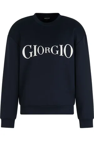 Giorgio Armani Felpa con stampa logo