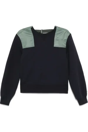 SACAI Felpa con design a inserti