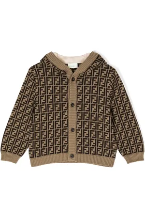 Fendi Cardigan con cappuccio