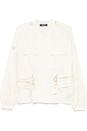 UNDERCOVER Camicia con ricamo