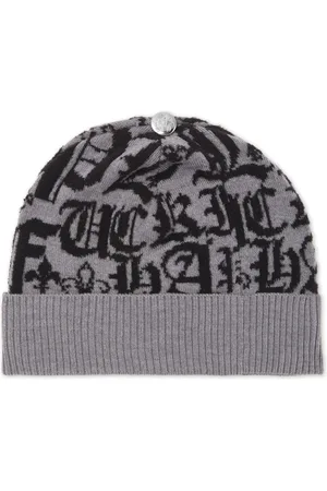 Philipp Plein Berretto con effetto jacquard