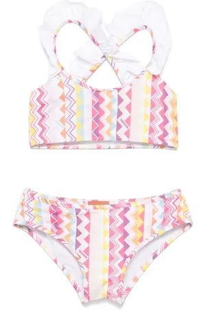 Missoni Bikini con motivo a zigzag