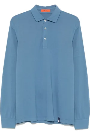 DRUMOHR Polo in cotone con ricamo logo