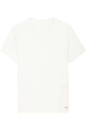 Zadig & Voltaire T-shirt in cotone biologico e lino