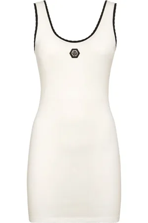 Philipp Plein Chemisier in cotone elasticizzato