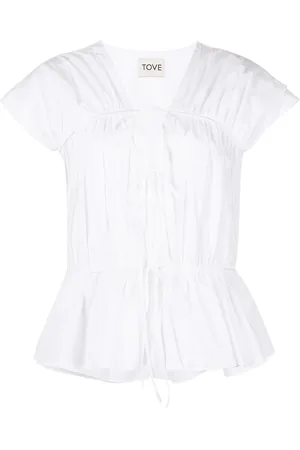 TOVE Top con ruches Thea
