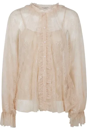 Serafini Blusa in pizzo a fiori