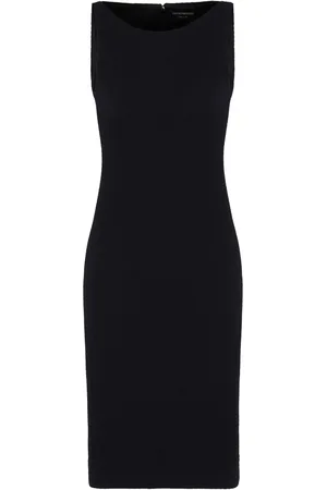 Emporio Armani Abito con motivo a zigzag