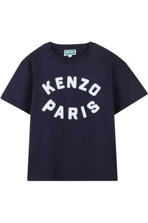Kenzo T-shirt con logo floccato