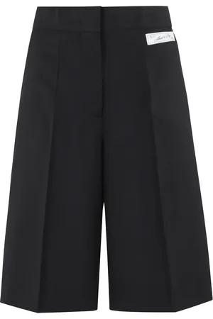 ERIKA CAVALLINI Shorts con applicazione logo