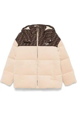 Fendi Giacca con inserti FF