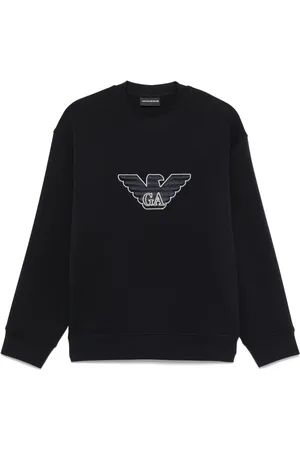 Emporio Armani Felpa con applicazione