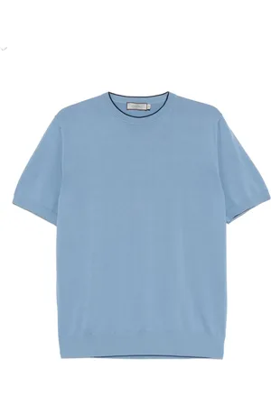 CANALI T-shirt in maglia fine