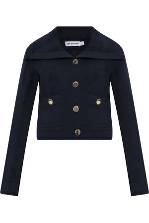 Self-Portrait Cardigan elasticizzato
