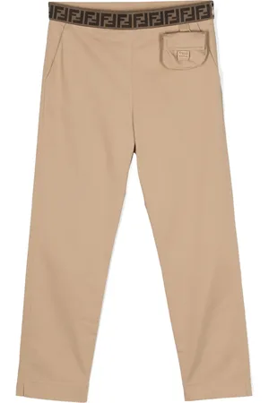 Fendi Pantaloni affusolati FF