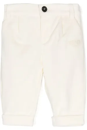 Fendi Pantaloni dritti a coste
