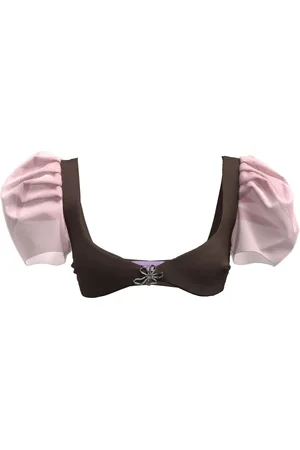 MACCAPANI Top Britney con maniche a palloncino