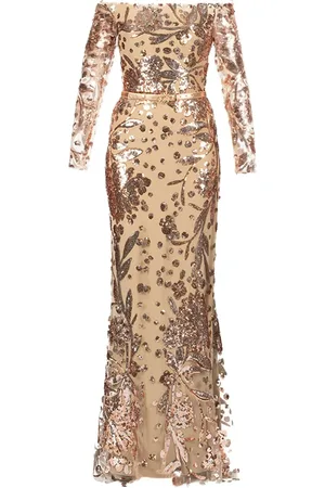 Elie saab Abito lungo con ricamo