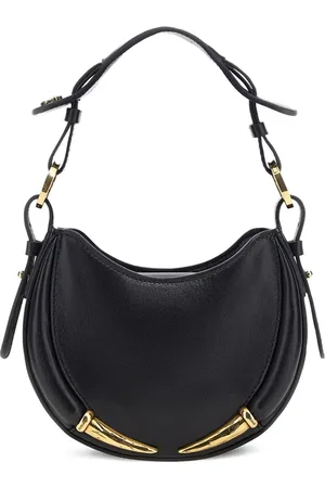 Roberto Cavalli Borsa a spalla con design curvo
