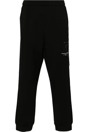 Emporio Armani Pantaloni affusolati con stampa grafica