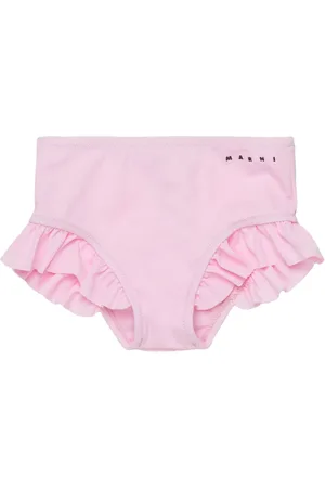 Marni Slip bikini con ruches