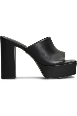 CARRANO Mules in pelle 100mm