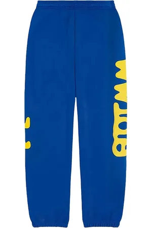 Sp5der Pantaloni sportivi Beluga "Blue/Yellow"
