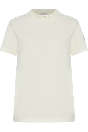 Moncler T-shirt con dettaglio a contrasto