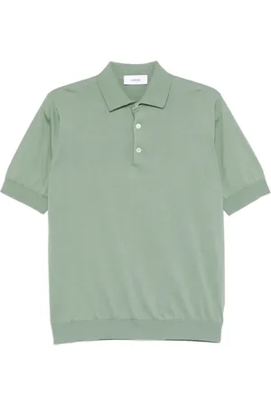 LARDINI Polo in maglia fine
