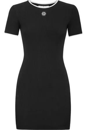 Philipp Plein Chemisier in cotone elasticizzato