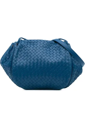 Bottega Veneta Borsa a tracolla Intrecciato in nappa con battente 2012-2024