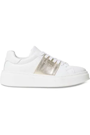 Twin-Set Sneakers a righe in pelle