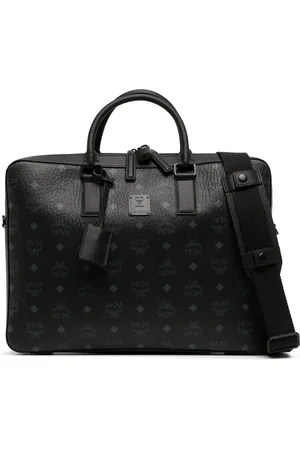 MCM Portadocumenti Klassic con monogramma