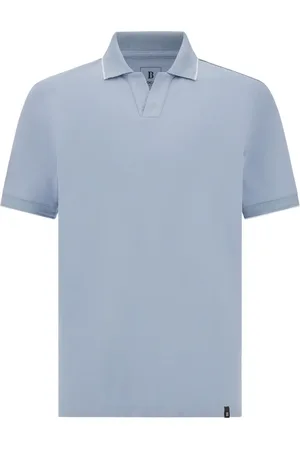 Boggi Milano T-shirt con bordo a righe