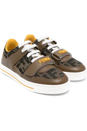 Fendi Sneakers con logo jacquard