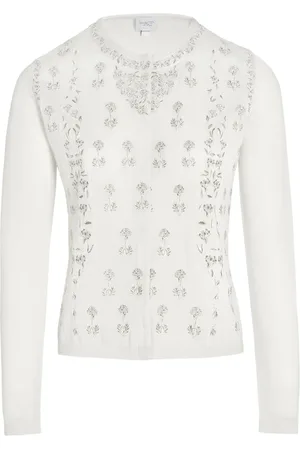Giambattista Valli Maglione in cashmere con ricamo