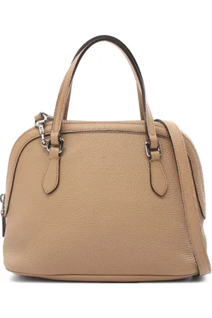 Gucci Borsa a mano two-way con logo goffrato anni 2000