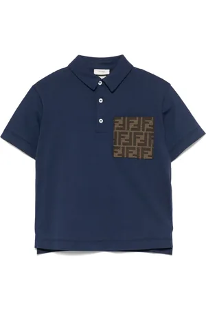 Fendi Polo con motivo FF