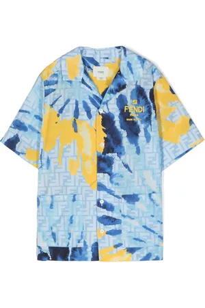 Fendi Camicia con fantasia tie-dye