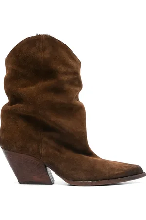 Elena Iachi Stivaletti in suede 70mm