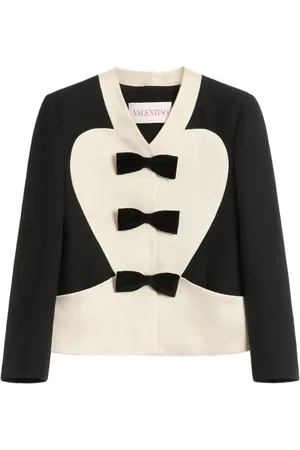 VALENTINO GARAVANI Blazer Crepe Couture con fiocco