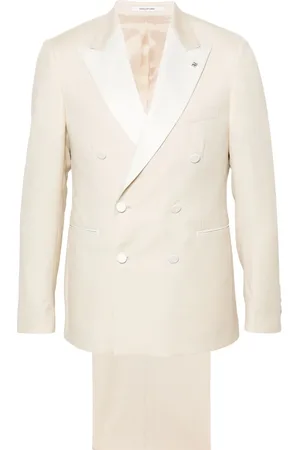 TAGLIATORE Blazer doppiopetto con motivo jacquard