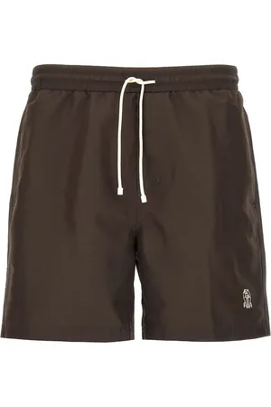 Brunello Cucinelli Costume da bagno con logo